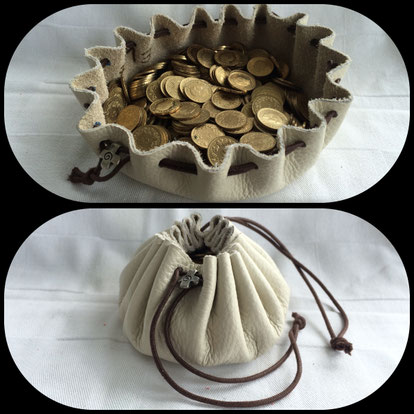 Bourse en cuir #13